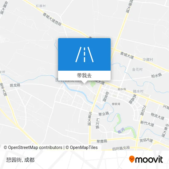憩园街地图