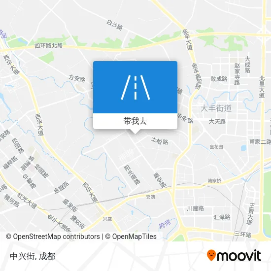 中兴街地图