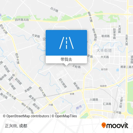 正兴街地图