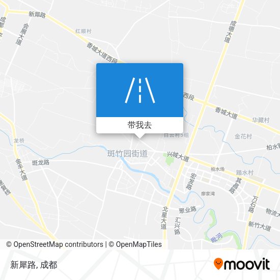 新犀路地图