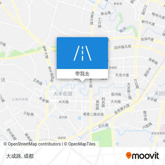 大成路地图