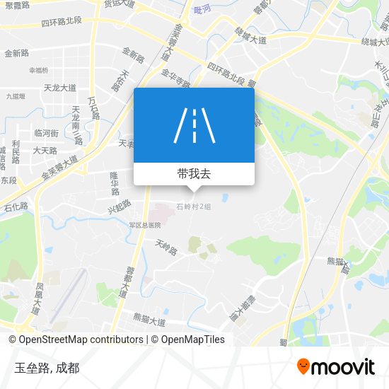 玉垒路地图