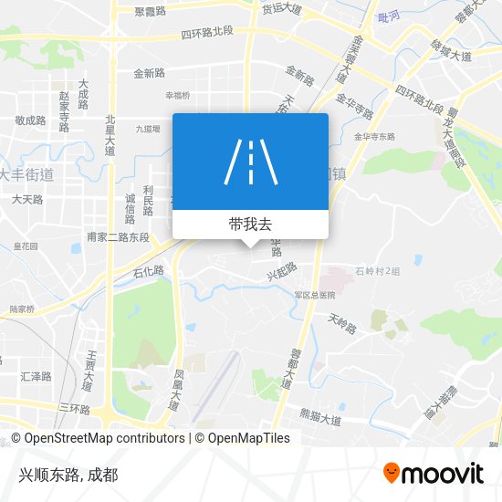 兴顺东路地图