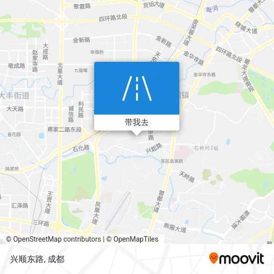 兴顺东路地图