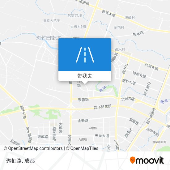 聚虹路地图