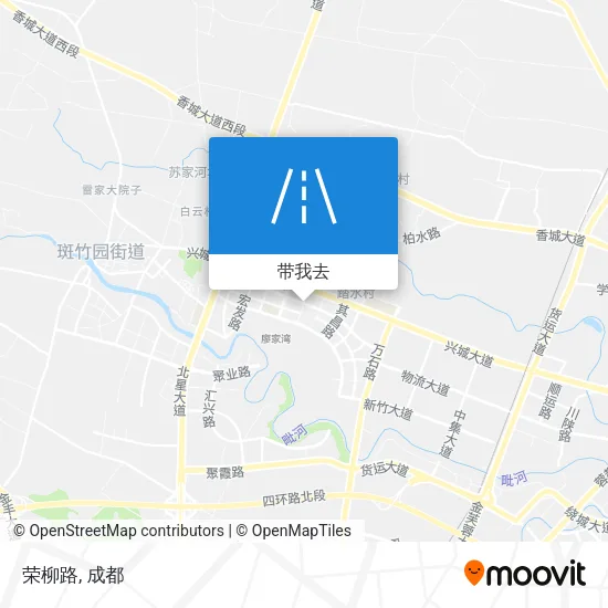 荣柳路地图