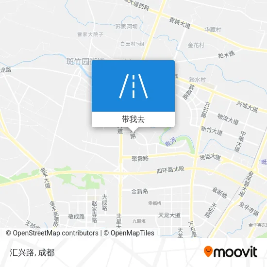 汇兴路地图