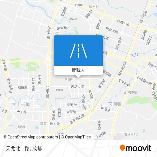 天龙北二路地图