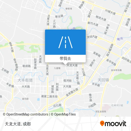 天龙大道地图