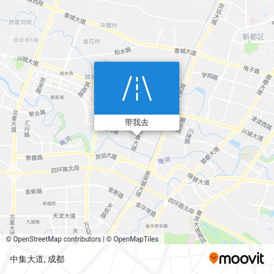 中集大道地图