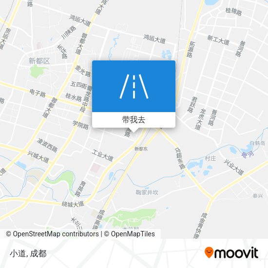 小道地图