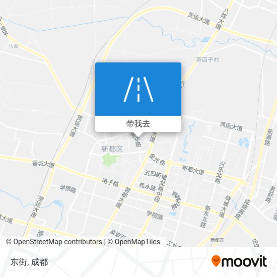 东街地图