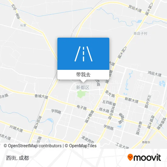 西街地图