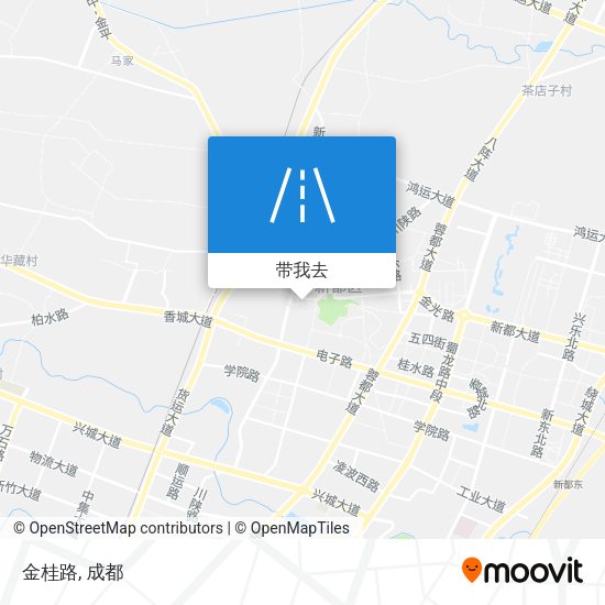 金桂路地图