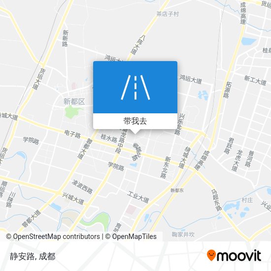 静安路地图