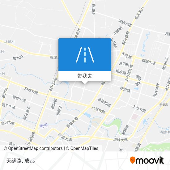天缘路地图