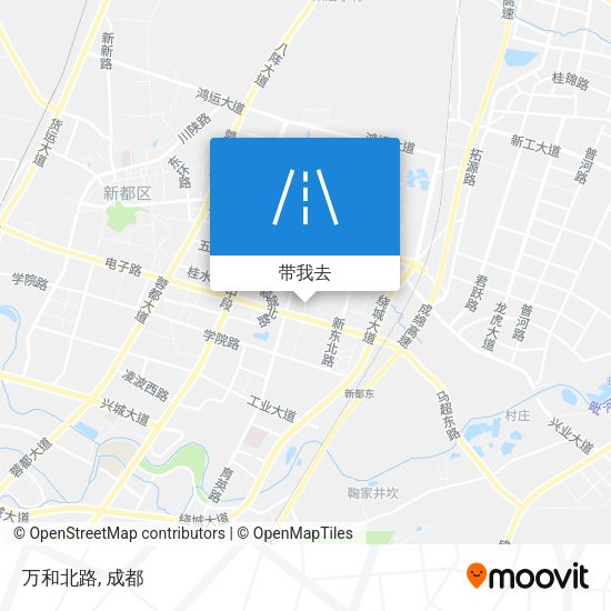 万和北路地图
