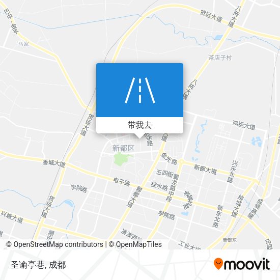 圣谕亭巷地图