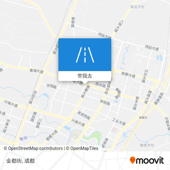 金都街地图