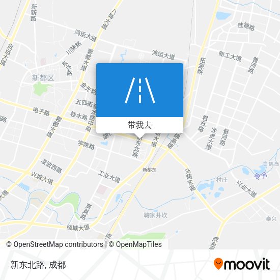 新东北路地图