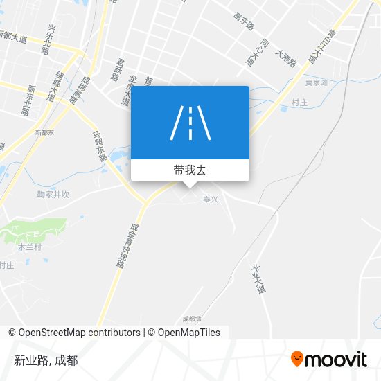 新业路地图