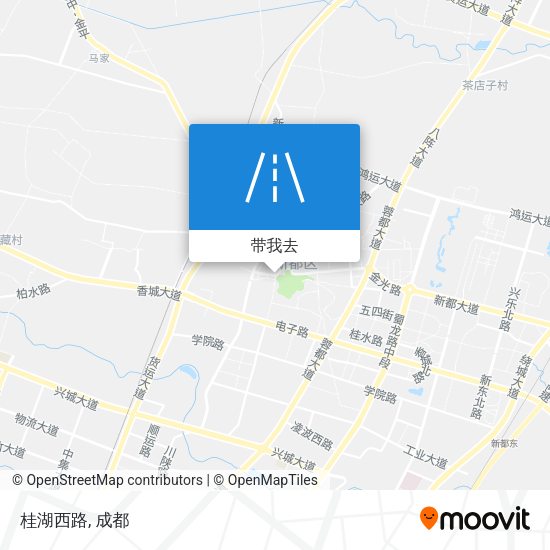 桂湖西路地图