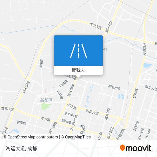 鸿运大道地图
