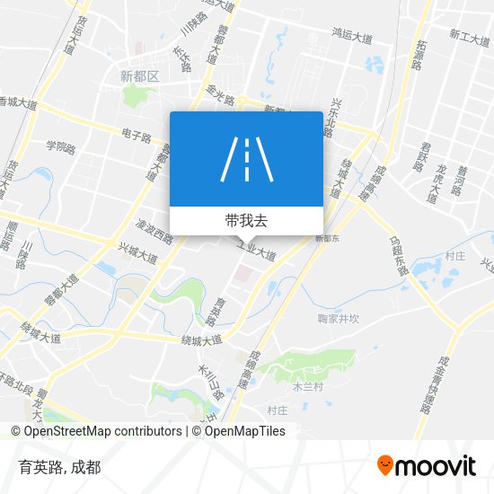 育英路地图