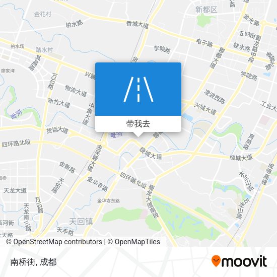 南桥街地图