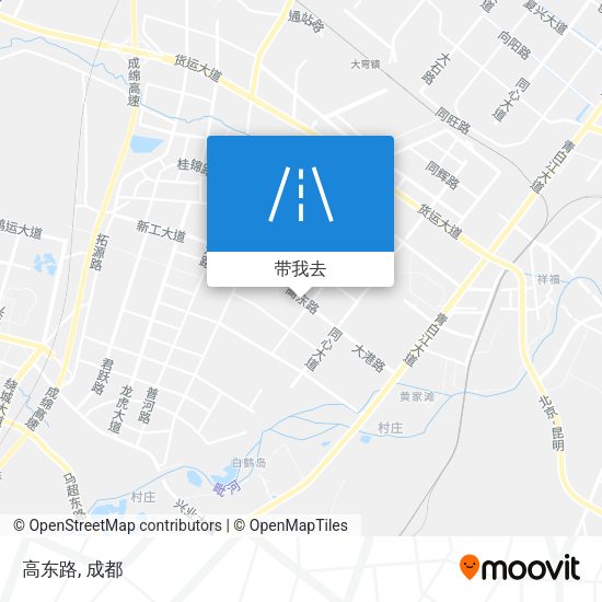 高东路地图