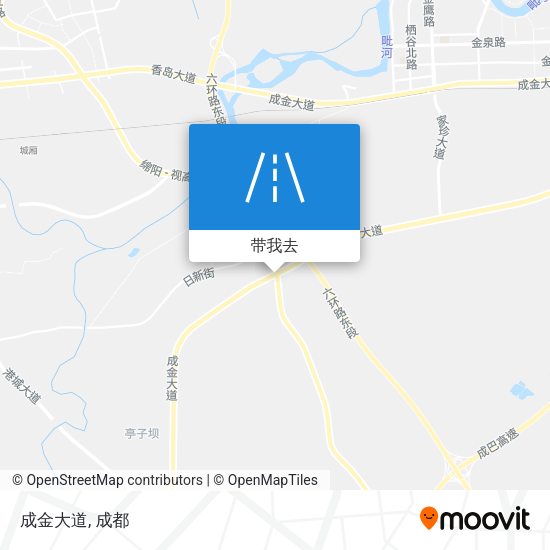 成金大道地图