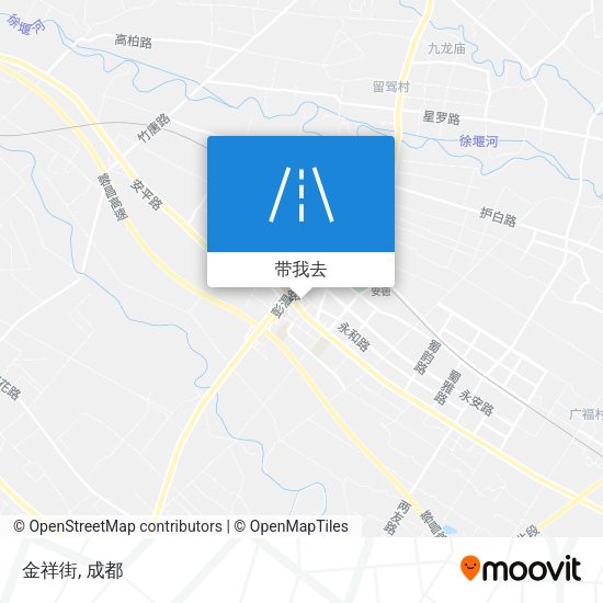 金祥街地图