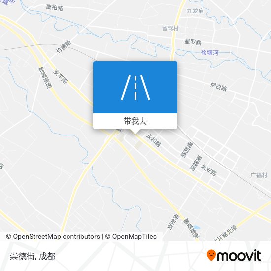 崇德街地图