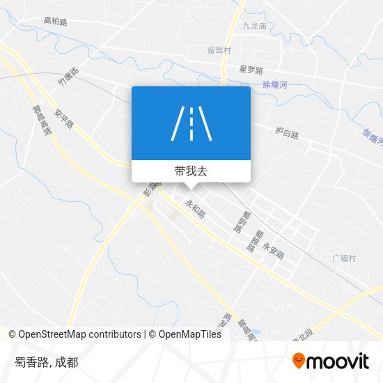 蜀香路地图