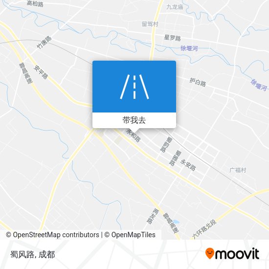 蜀风路地图