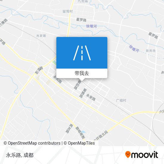 永乐路地图