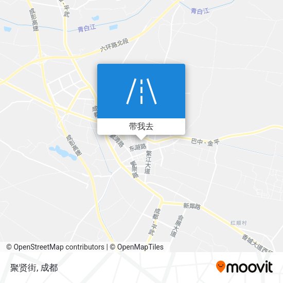 聚贤街地图