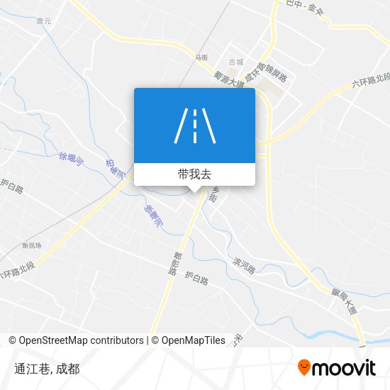 通江巷地图