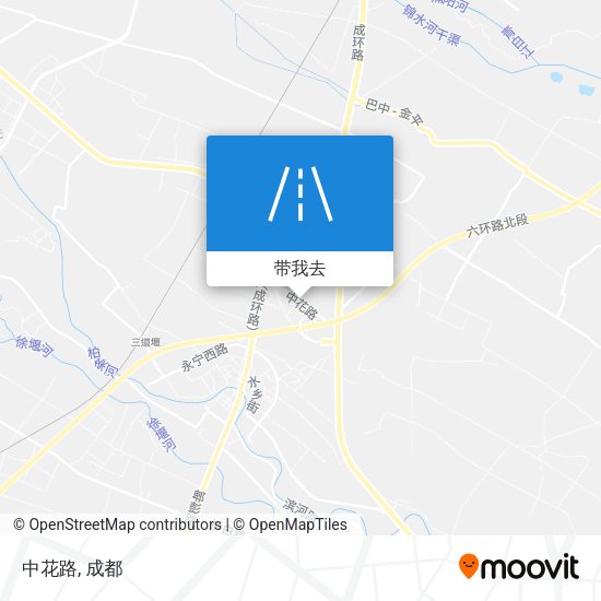 中花路地图