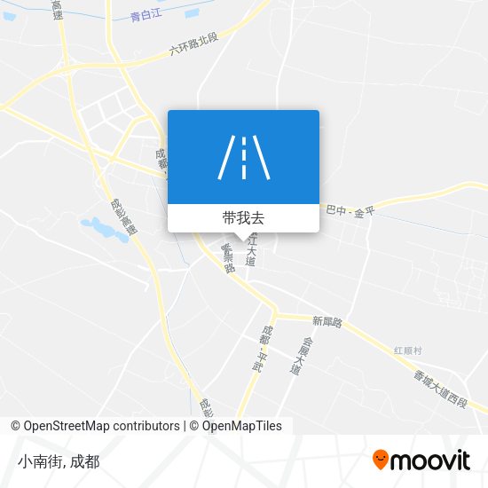 小南街地图