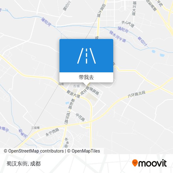 蜀汉东街地图