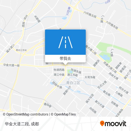 华金大道二段地图
