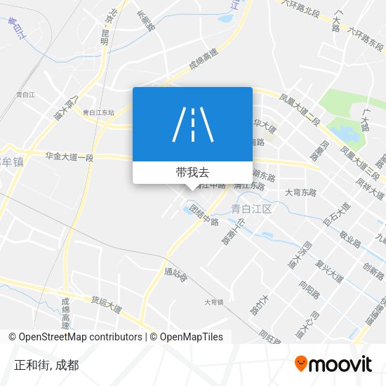 正和街地图