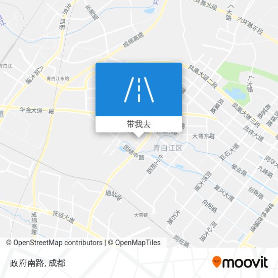 政府南路地图