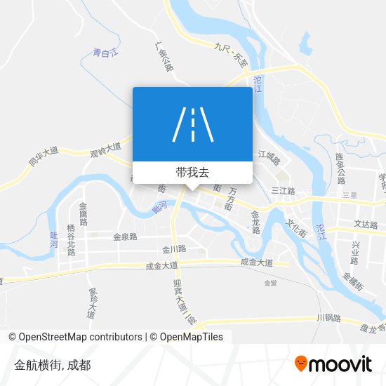 金航横街地图