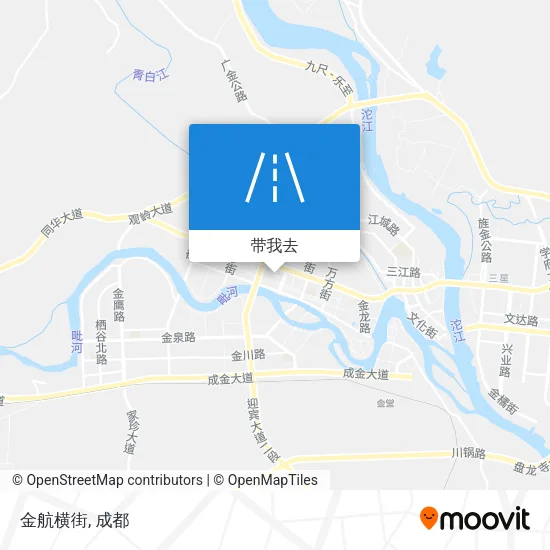 金航横街地图