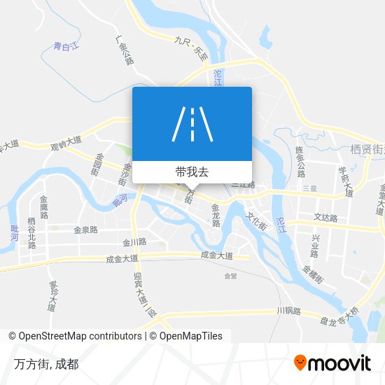 万方街地图