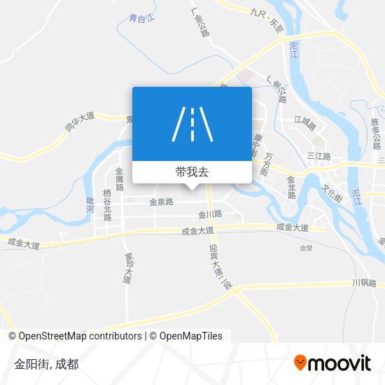 金阳街地图