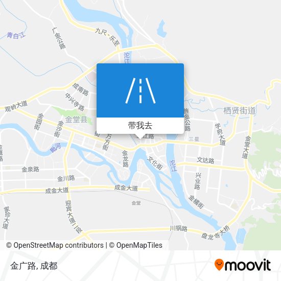 金广路地图
