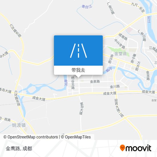 金鹰路地图